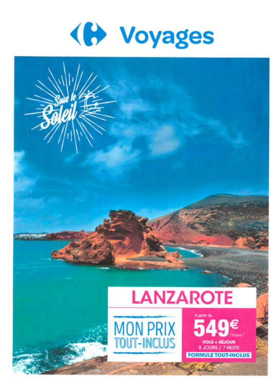 promotions voyages lanzarote