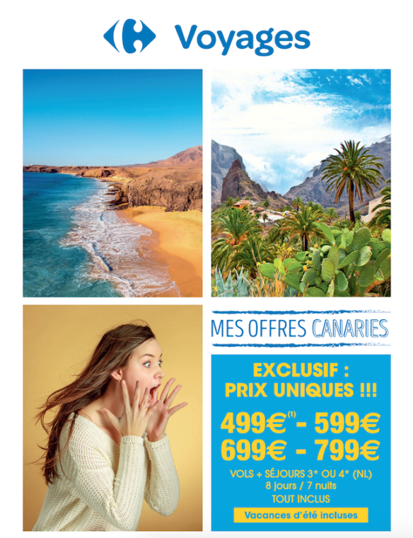 carrefour voyage promo canaries