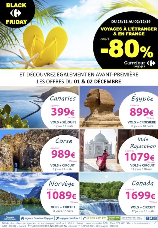 carrefour voyage new york black friday