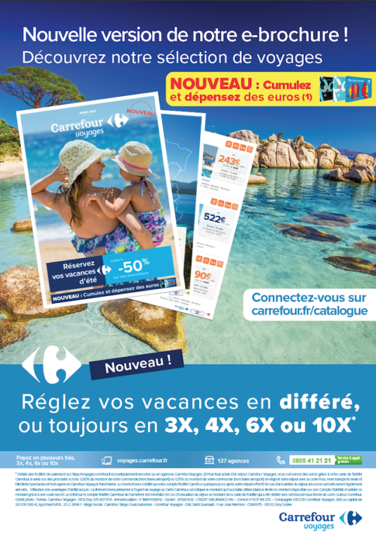 voyage carrefour vol